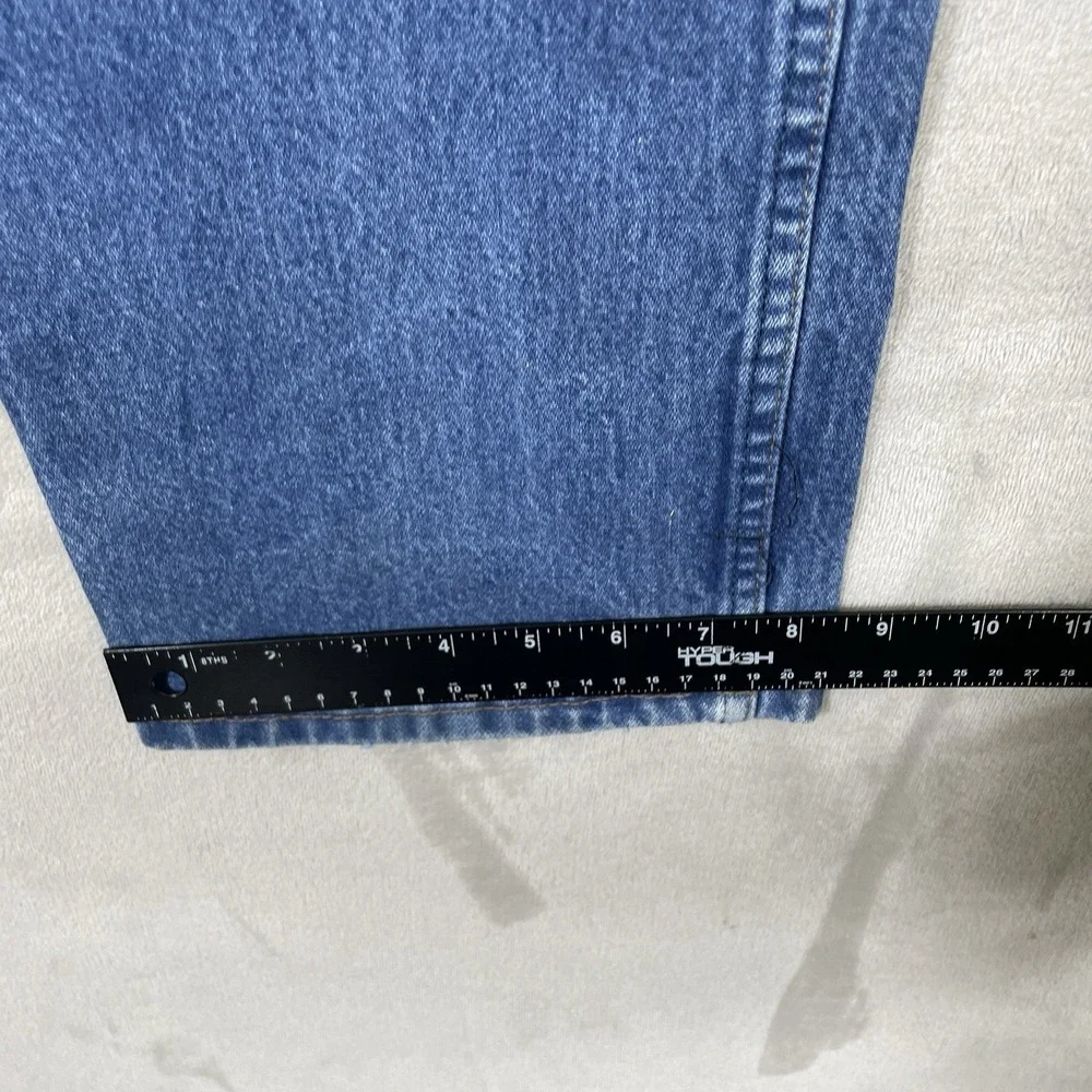 Vintage Wrangler 13MWZ Jeans Mens 34x34 Cowboy Cut Whisker Fade 13mwzpw